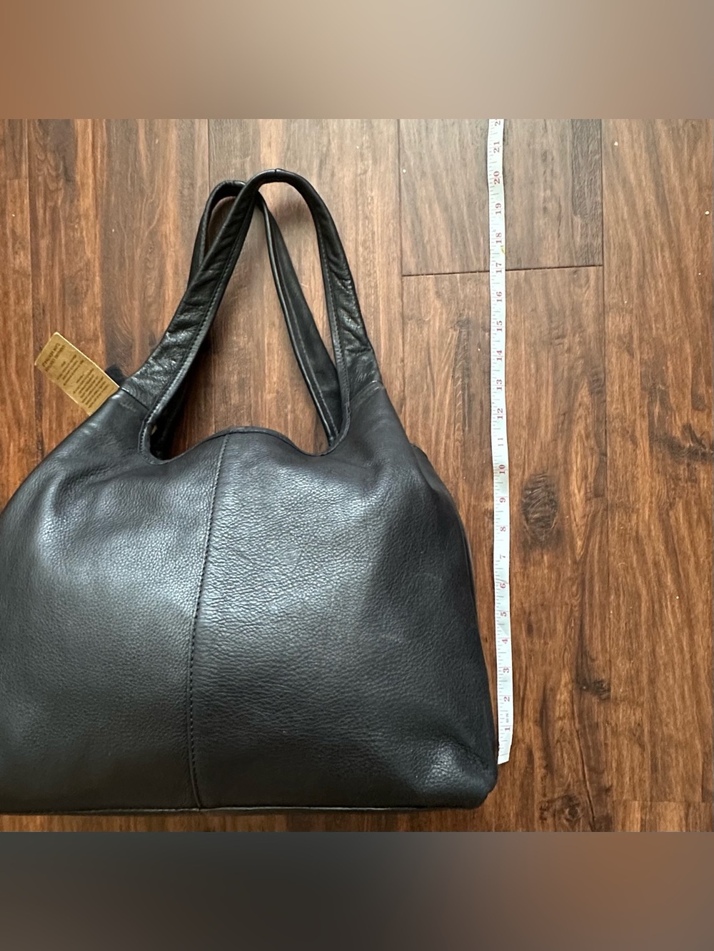 Classic Margot Black Leather Tote Bag - Women - Picture 8 of 8